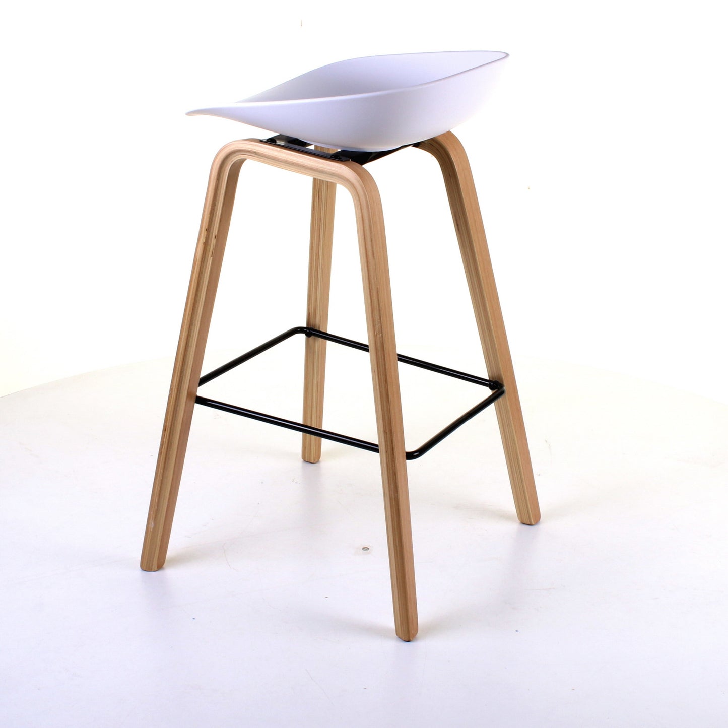 Benevento Bar Stool - White - Set of 2