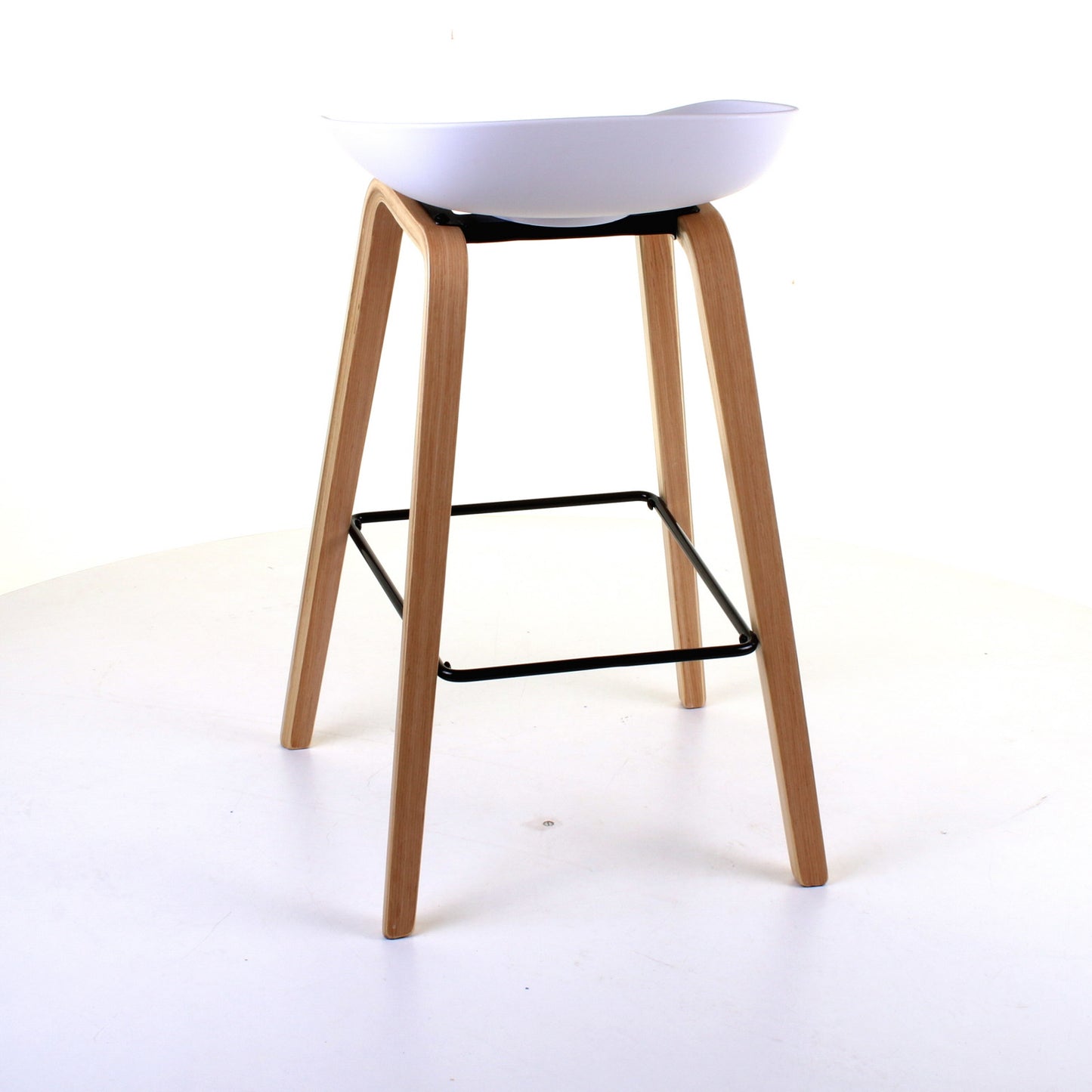 Benevento Bar Stool - White - Set of 2