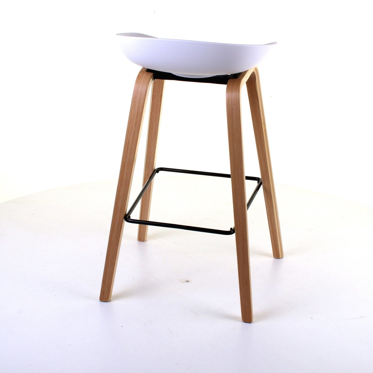 Benevento Bar Stool - White - Set of 2