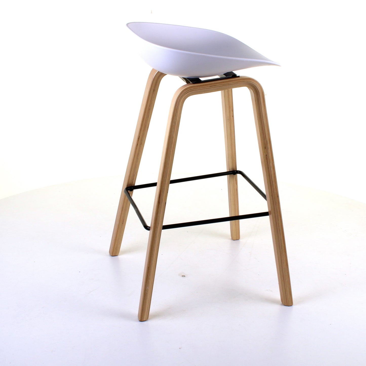 Benevento Bar Stool - White - Set of 2