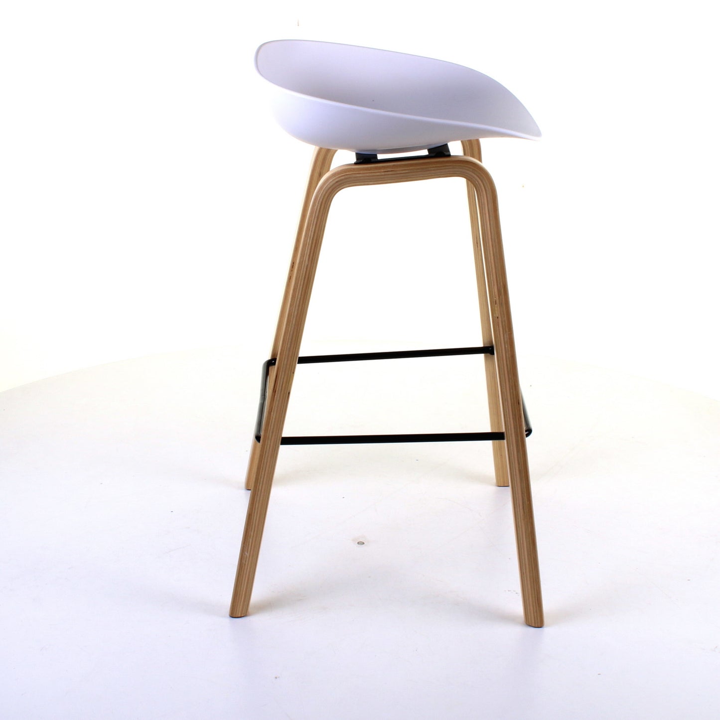 Benevento Bar Stool - White - Set of 2