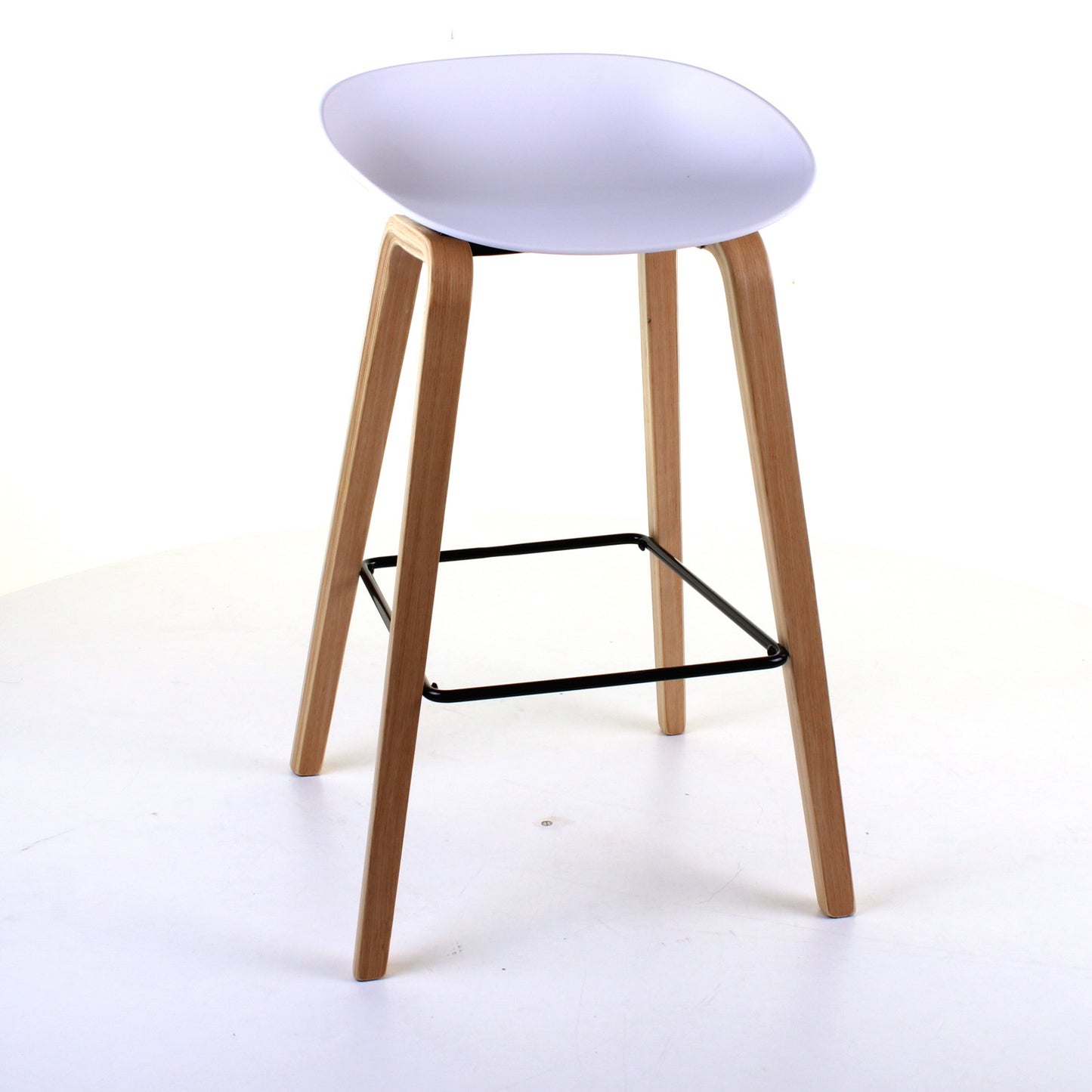 Benevento Bar Stool - White - Set of 2