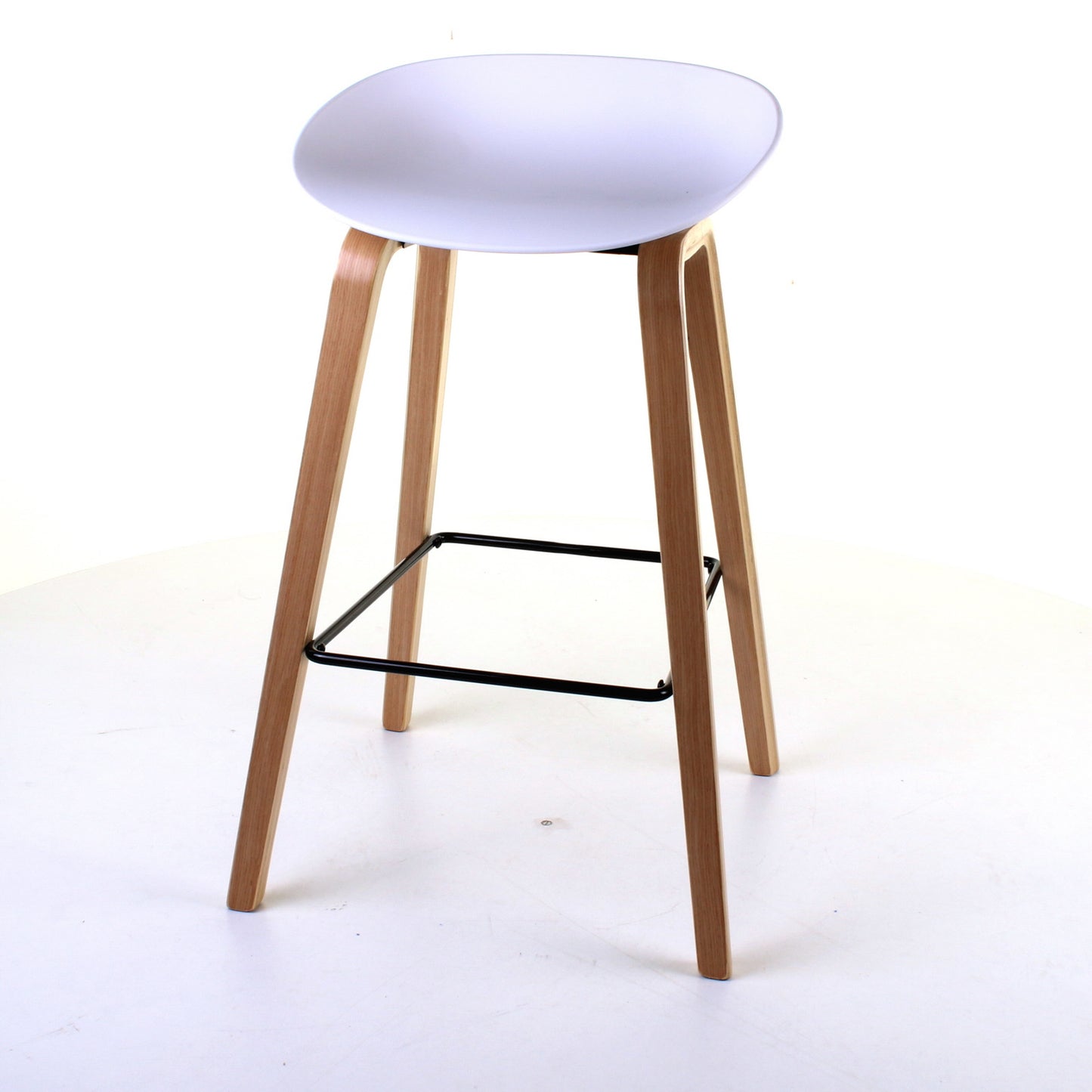 Benevento Bar Stool - White - Set of 2