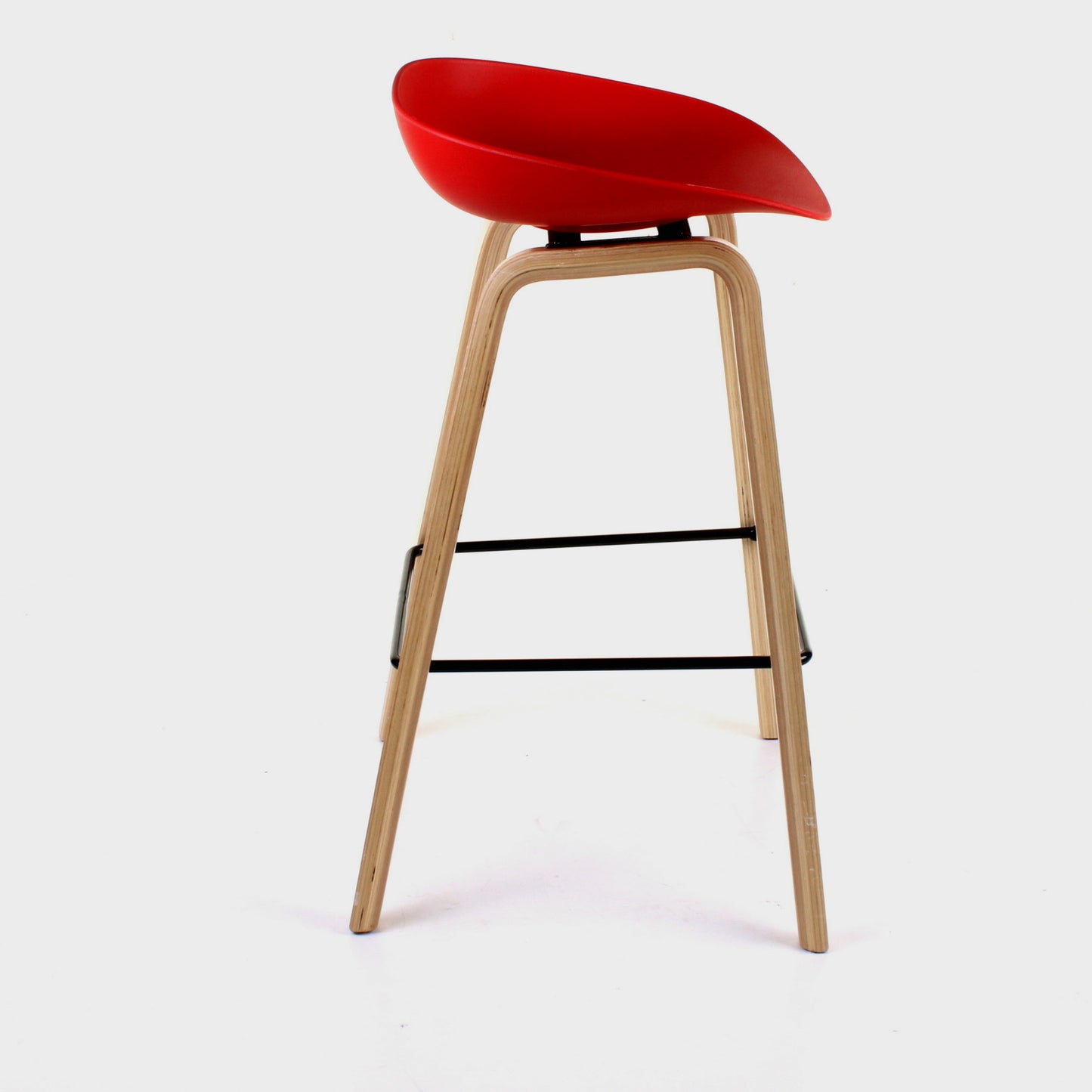 Benevento Bar Stool - Red - Set of 2
