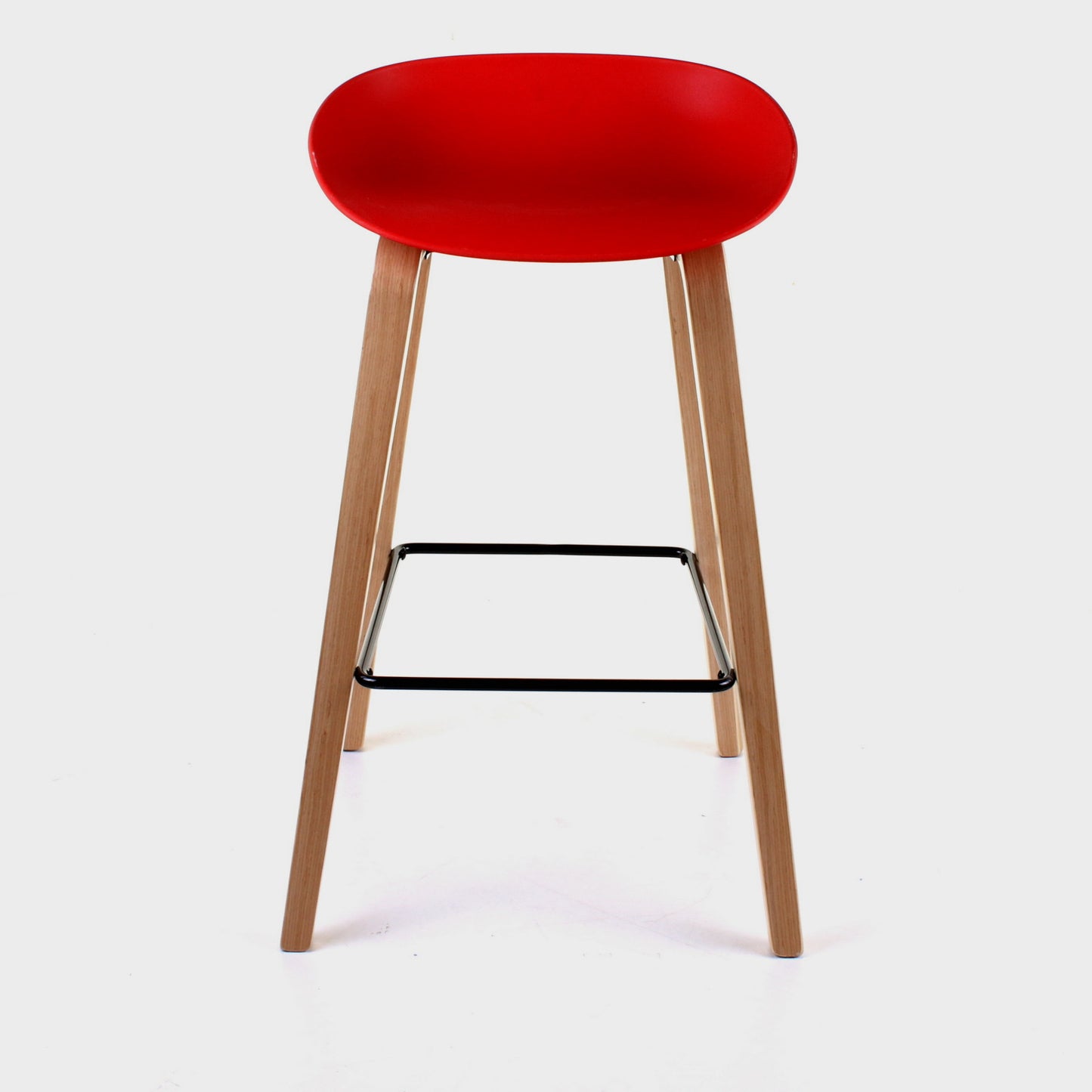 Benevento Bar Stool - Red - Set of 2