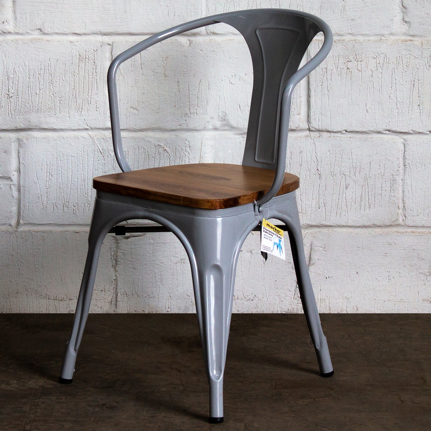 Florence Chair - Pale Grey