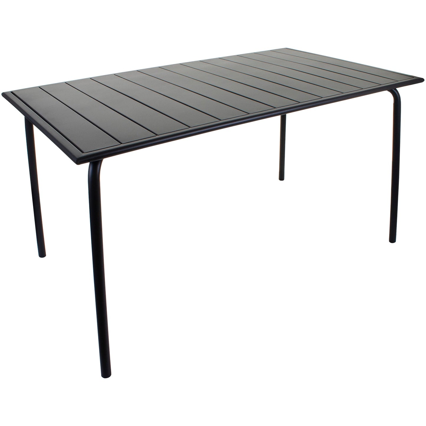 Slatted Bistro Rectangular Table and Chair Sets