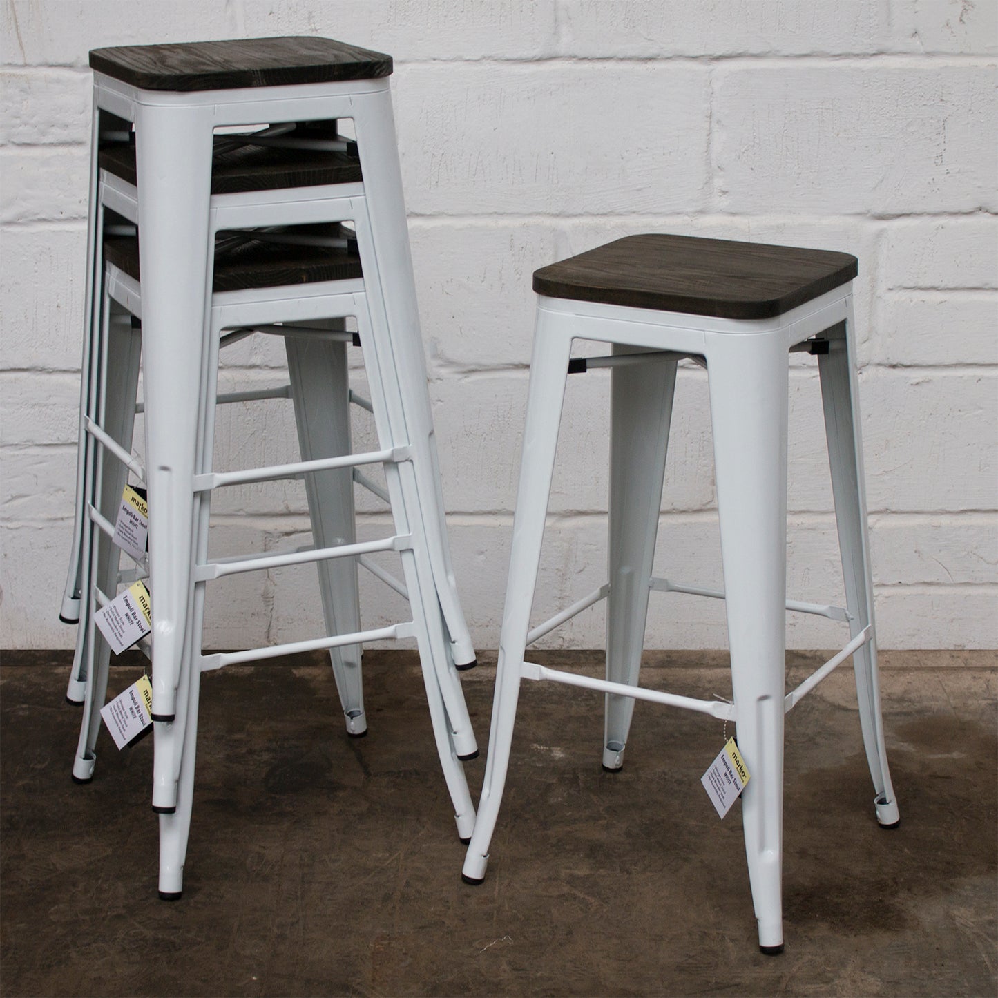 Empoli Stools - White