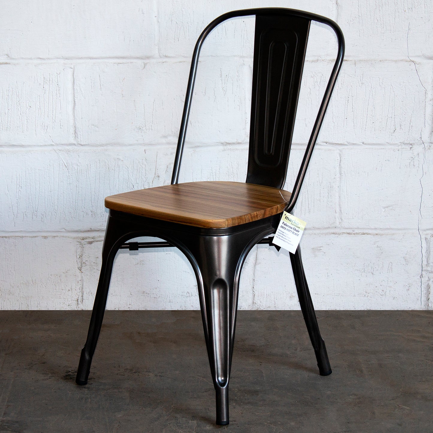 Palermo Chair - Onyx Grey