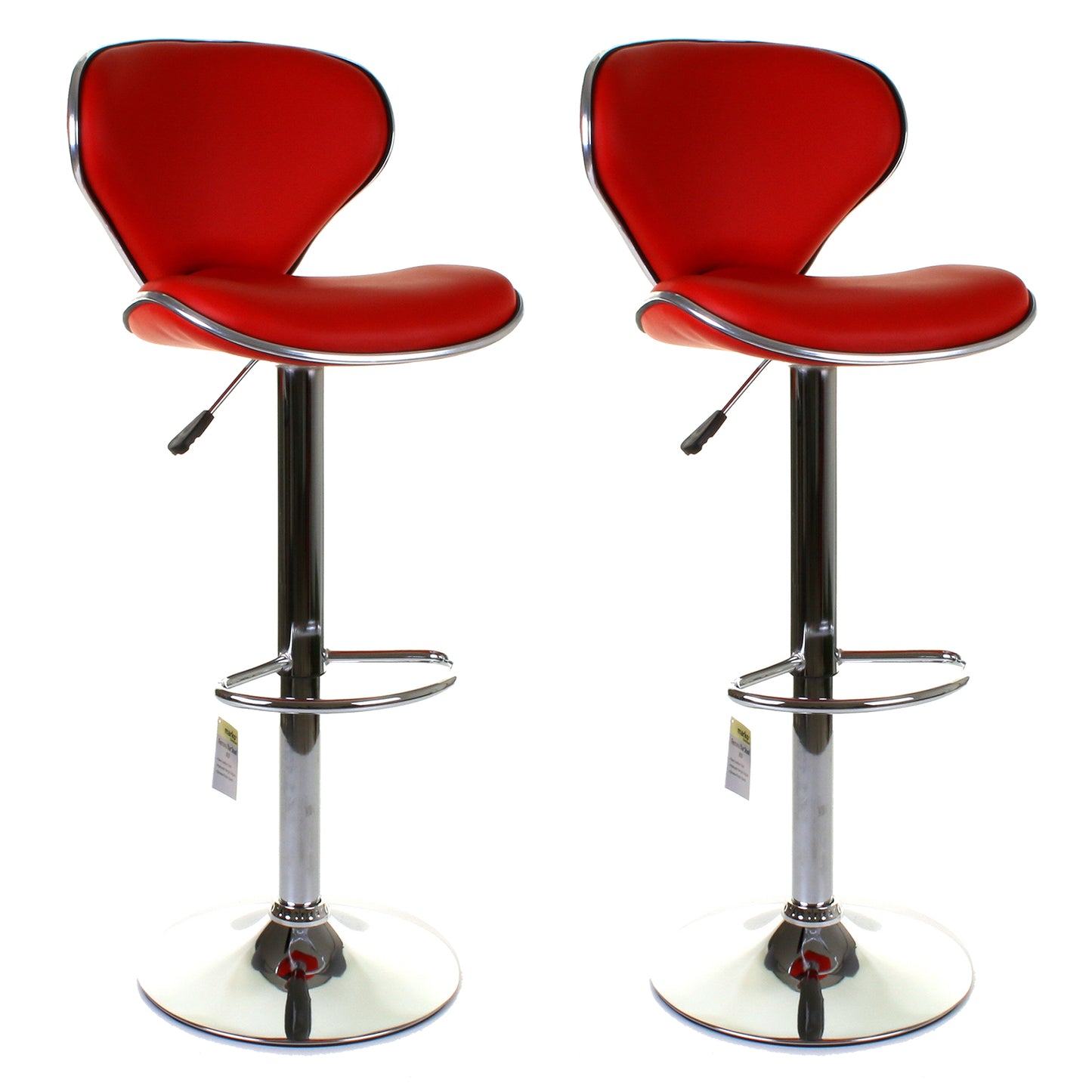 Ferrera Bar Stool - Red - Set of 2