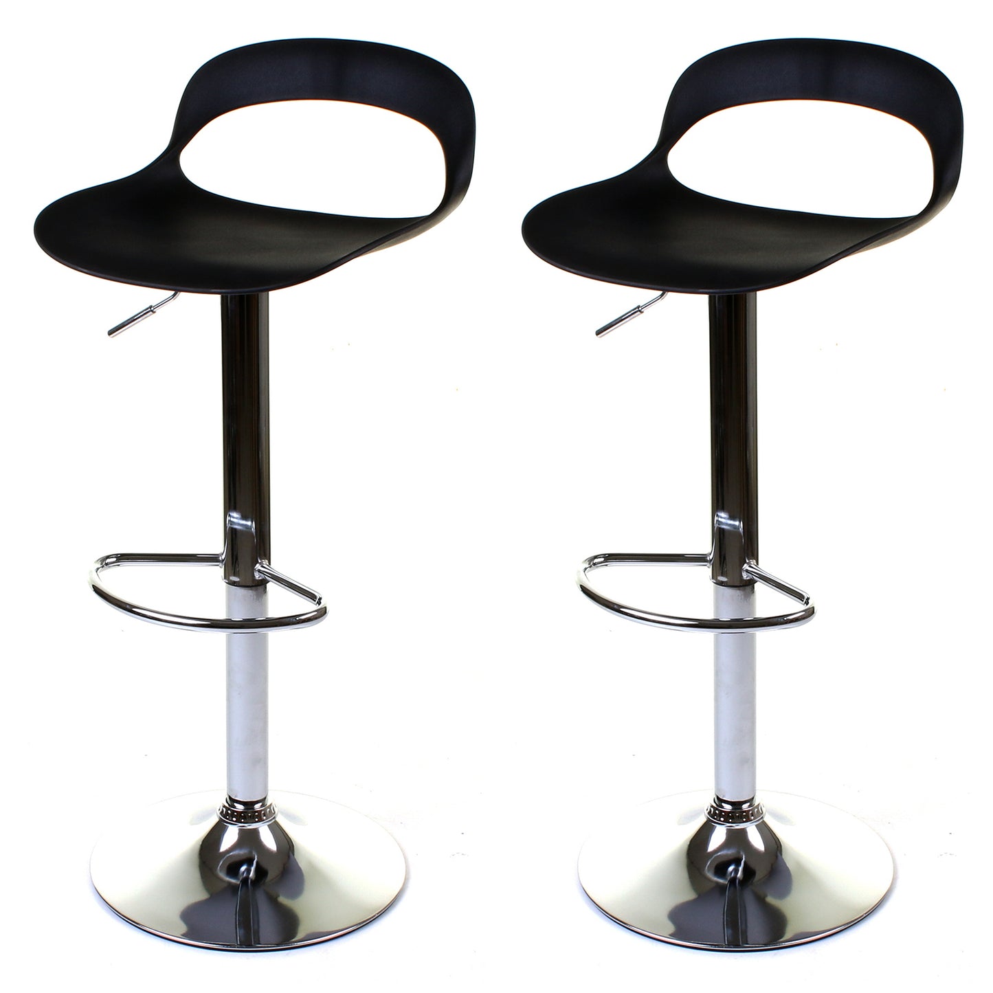 Foggia Bar Stool - Black - Set of 2