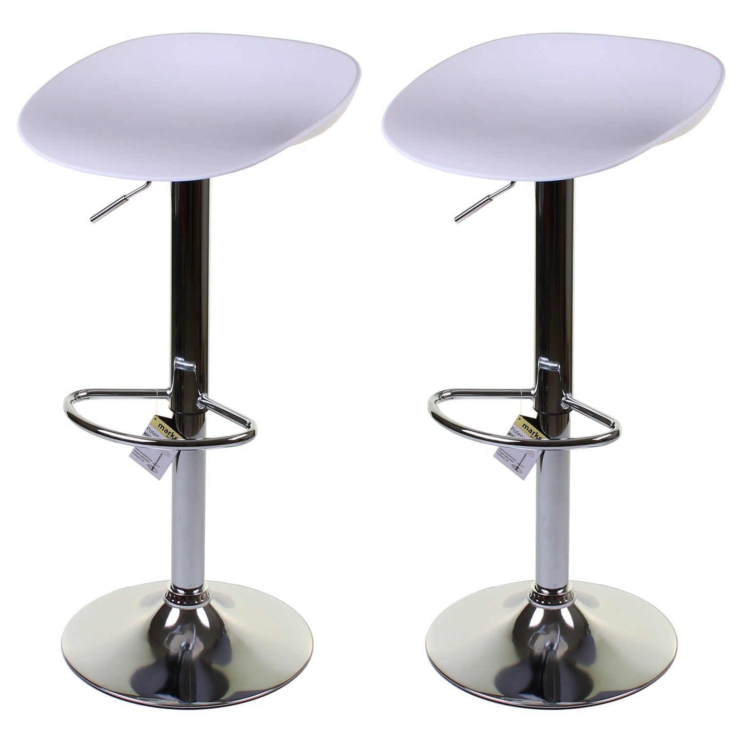 Potenza Bar Stool - White - Set of 2