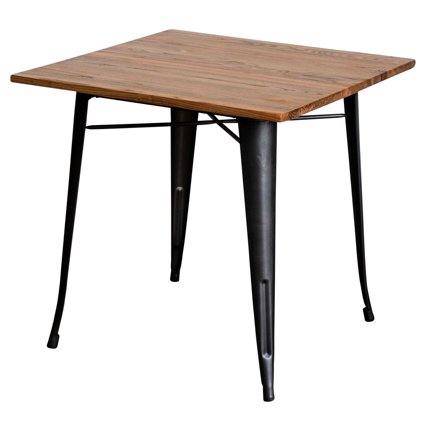 5PC Enna Table Florence & Palermo Chairs Set - Onyx Matt Black