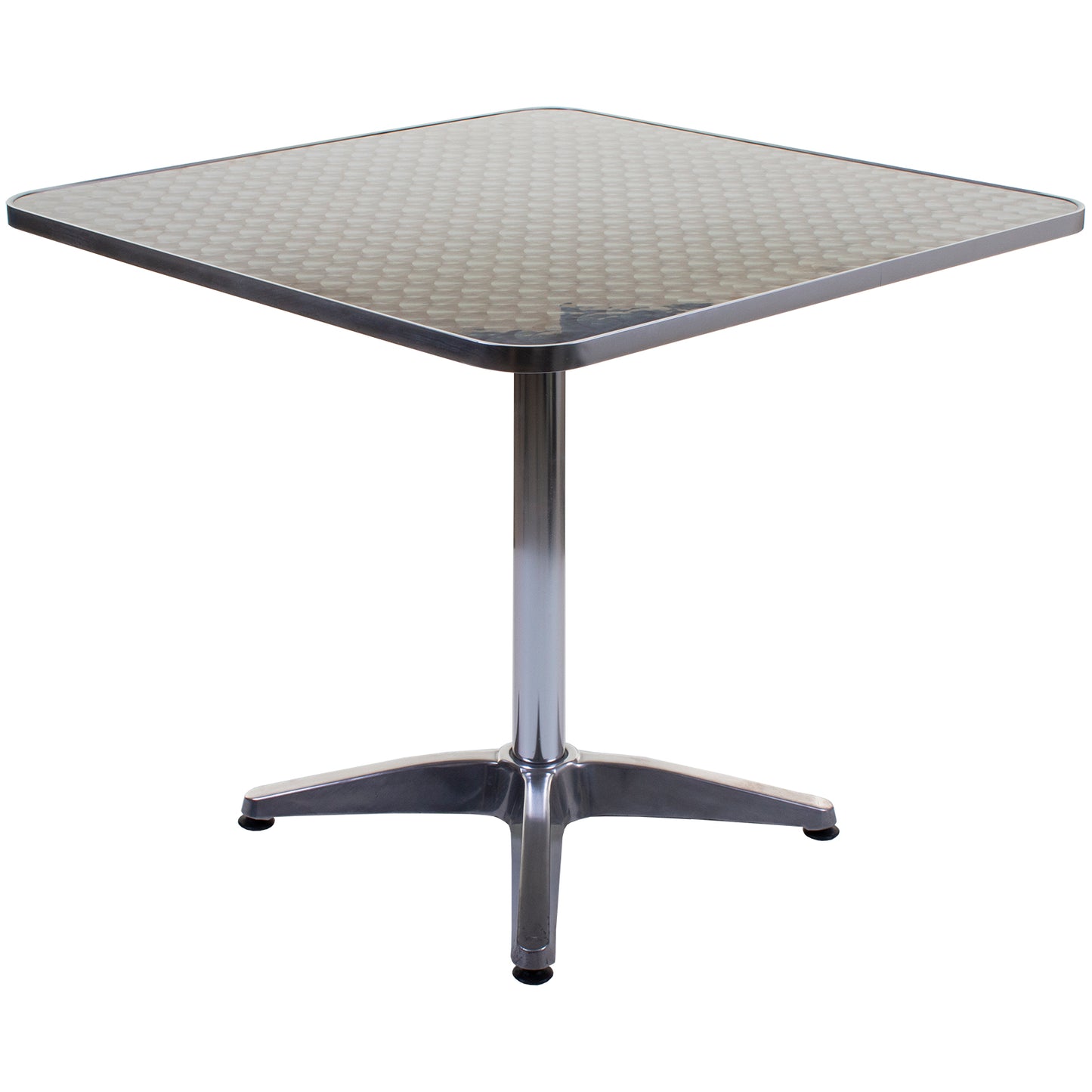 Fajardo Square Chrome Table