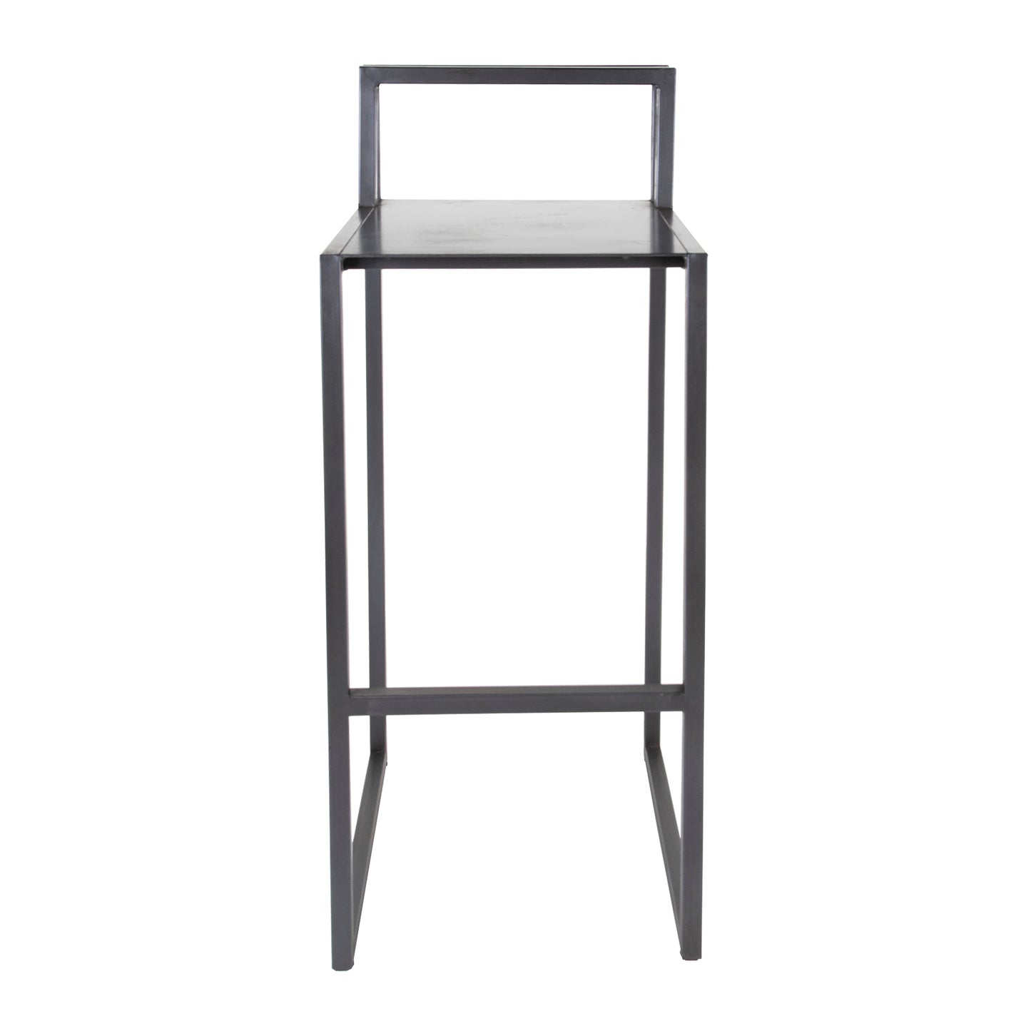 Rustic Iron Bar Stool