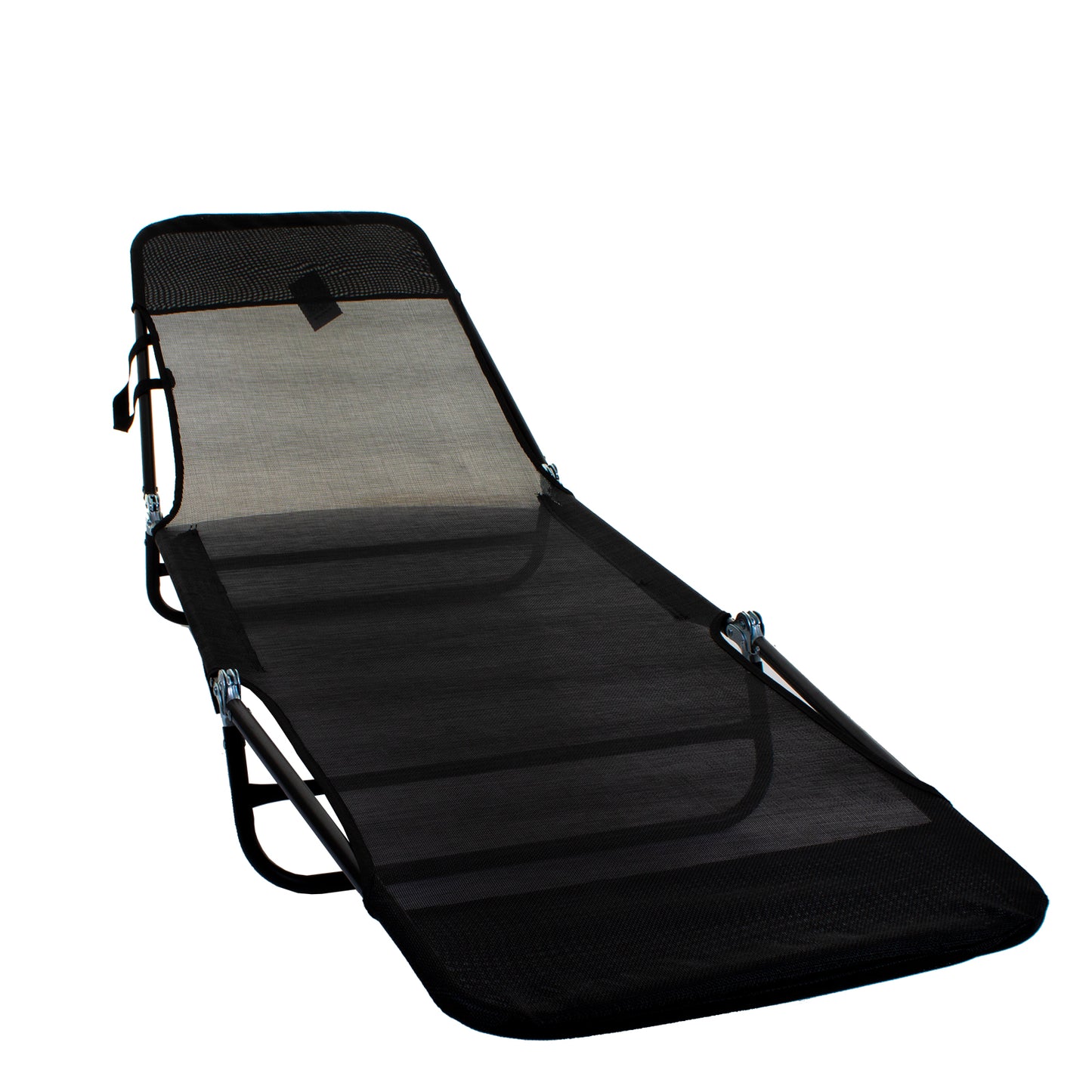 Go Flat Sun Lounger - Black