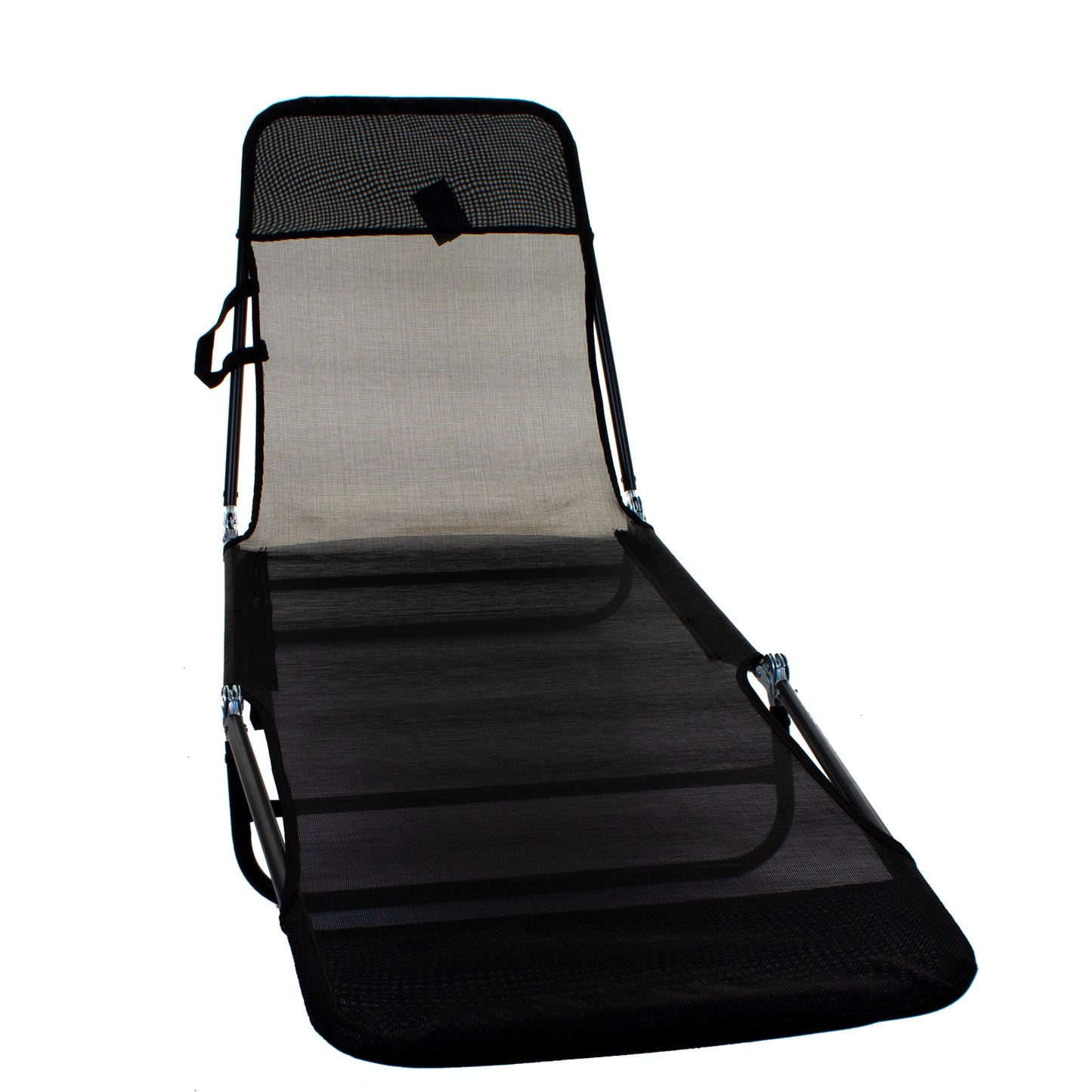 Go Flat Sun Lounger - Black