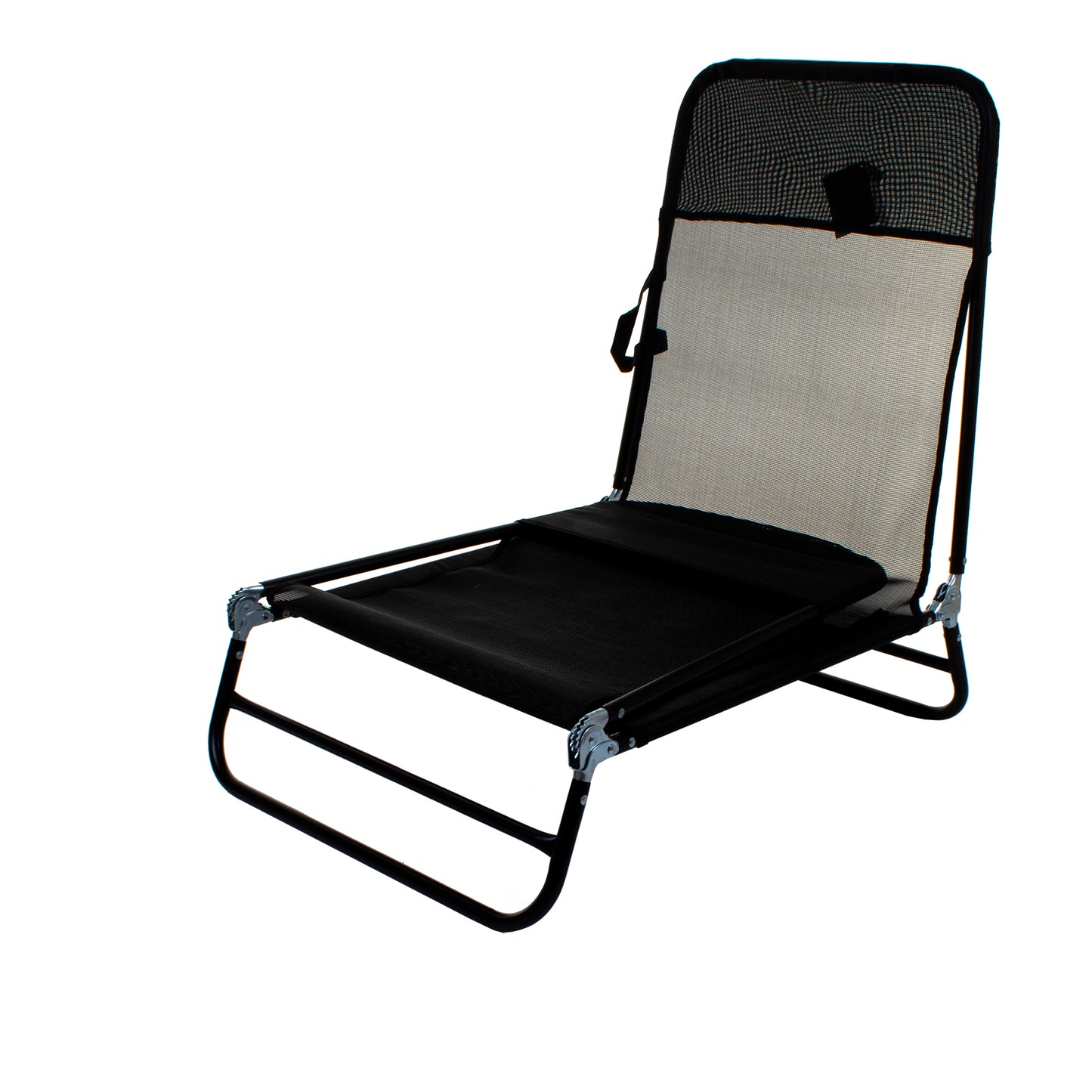 Go Flat Sun Lounger - Black