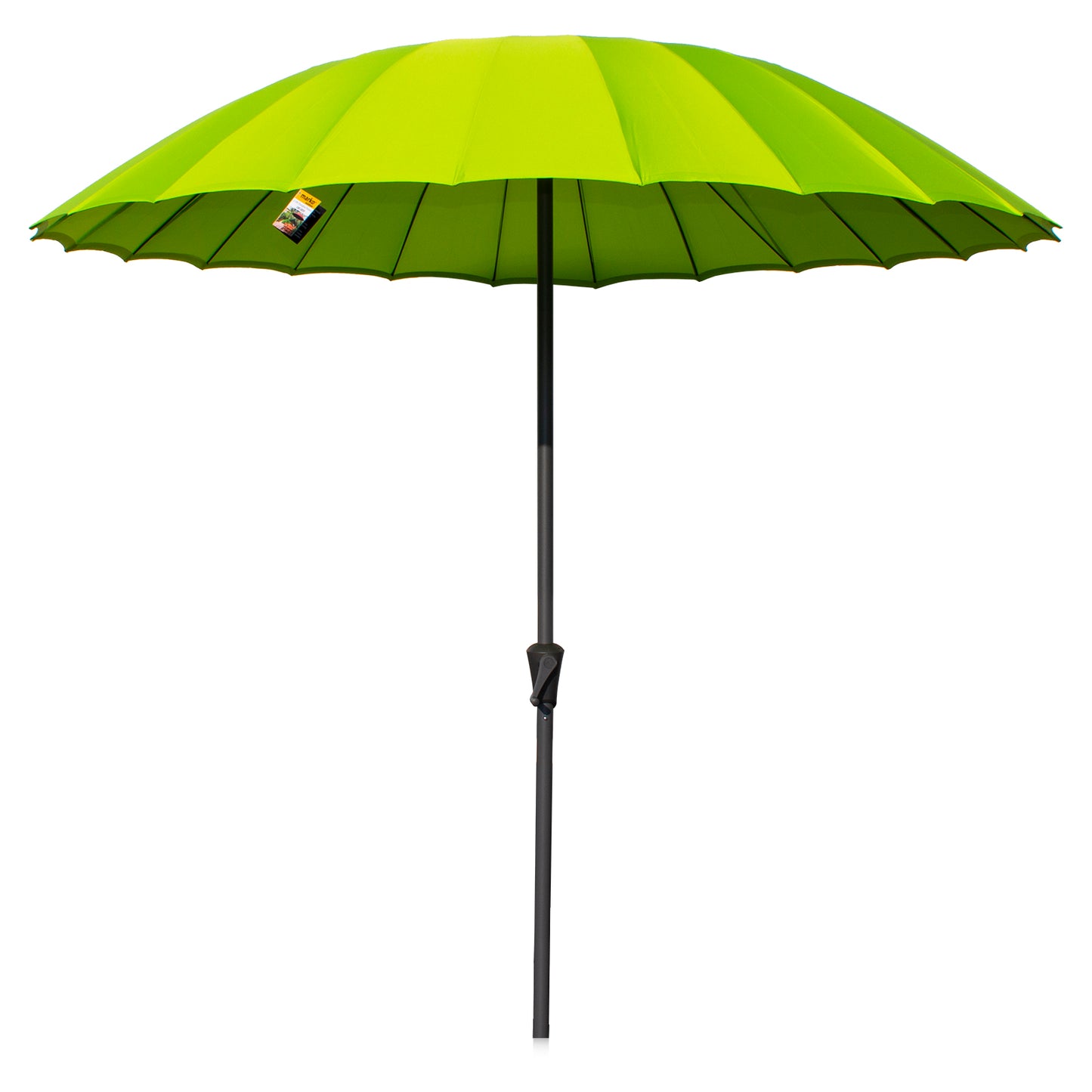 2.5M Shanghai Garden Parasol - Lime Green