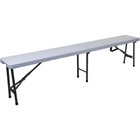 6FT Folding Blow Moulded Bench