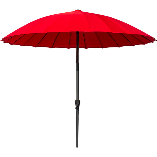 2.5M Shanghai Garden Parasol - Red