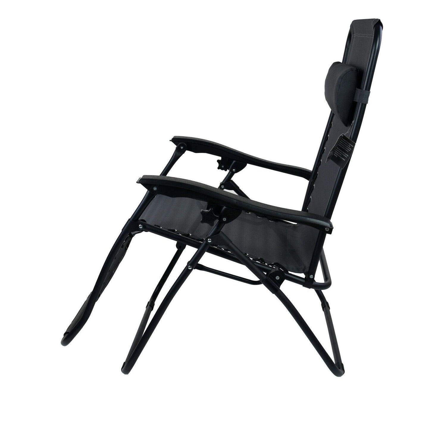Reclining Lounger Chair - Grey