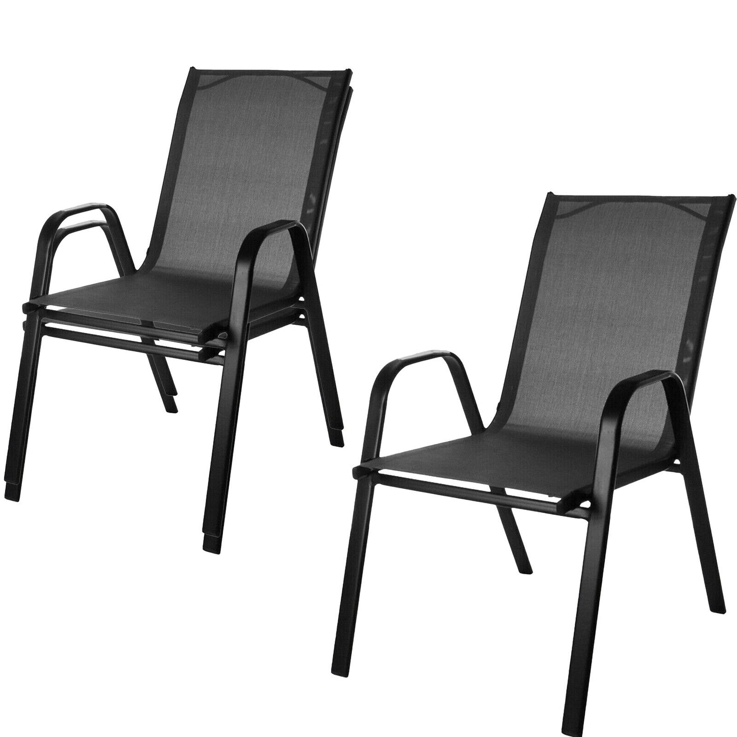 3PC Grey Textoline Chairs with 60cm Grey Wicker Edge Round Bistro Table
