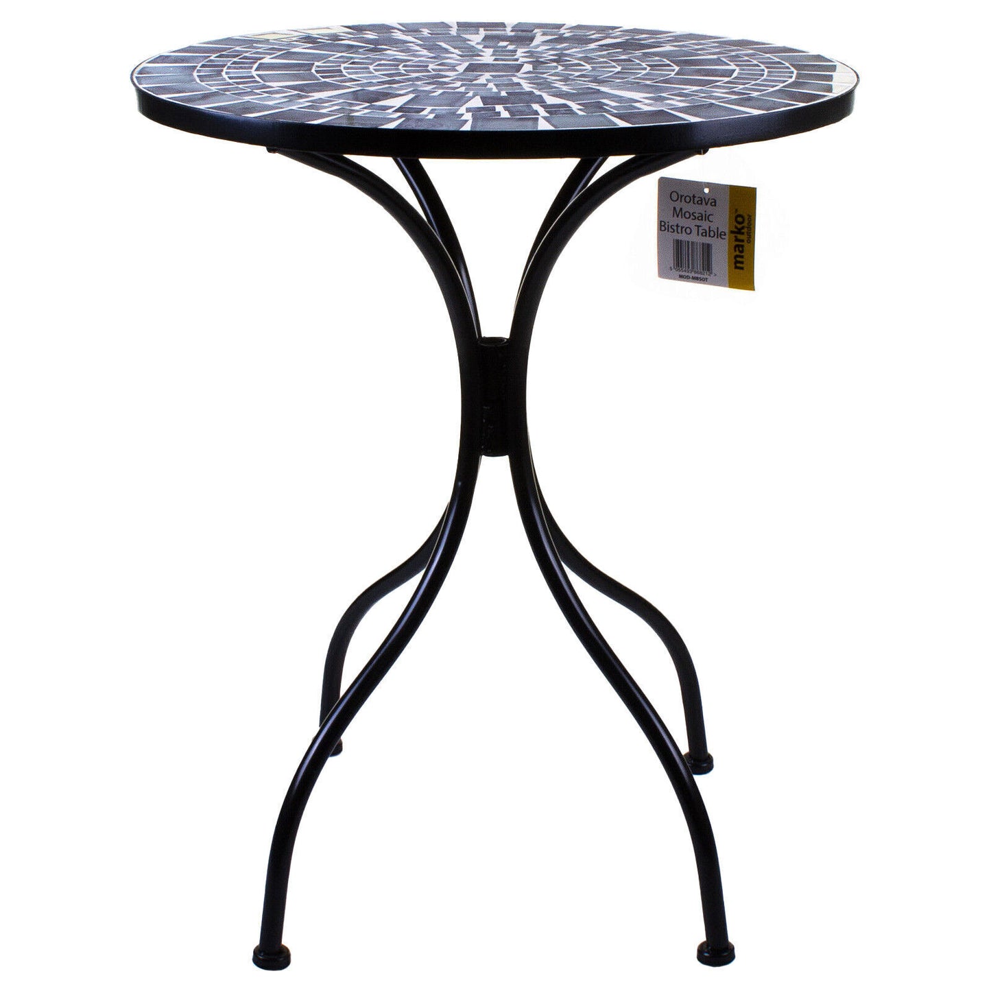Mosaic Stone Topped 60cm Table - Orotava