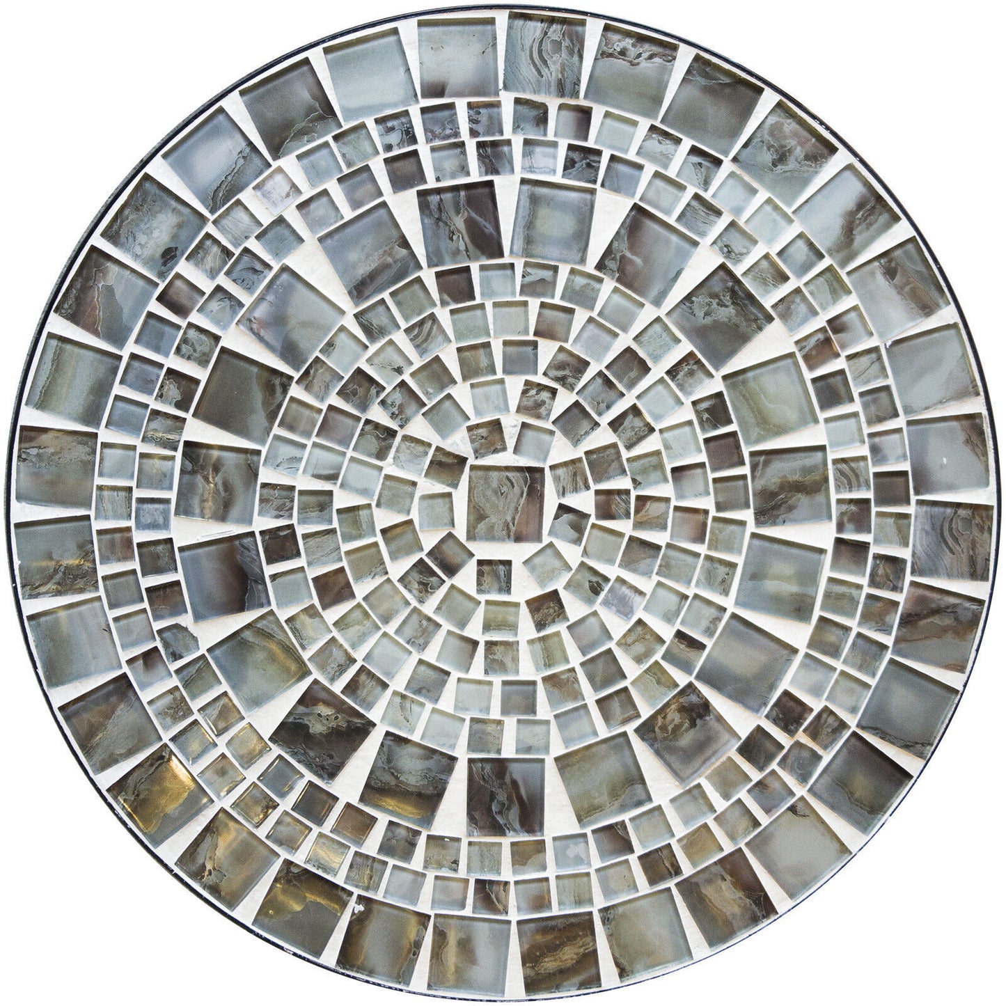 Mosaic Stone Topped 60cm Table - Orotava