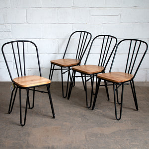 Giordano Chairs - Matt Black