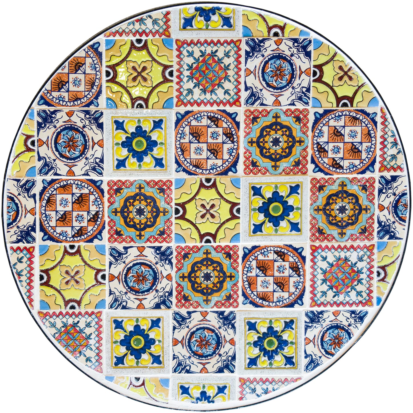 Mosaic Stone Topped Bistro Sets - Vigo