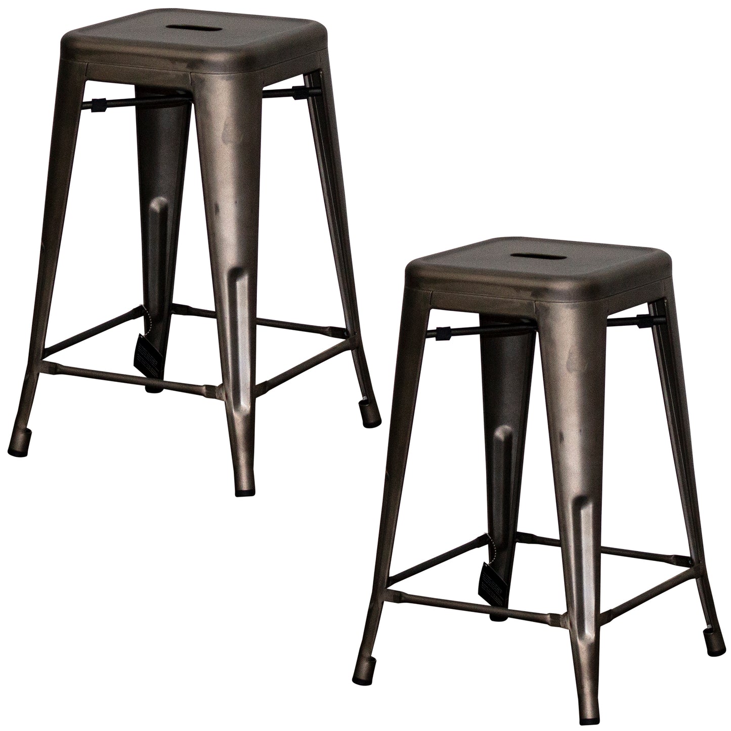 Terni Bar Stool - Gun Metal Grey