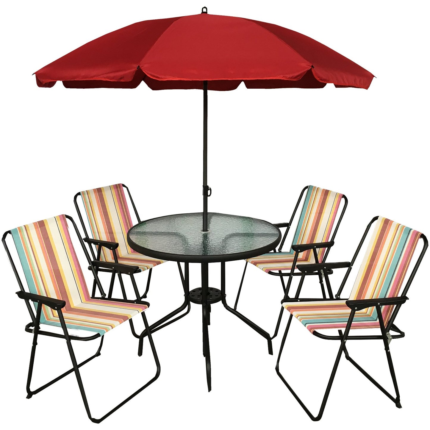 Banús 6PC Furniture Set - Striped