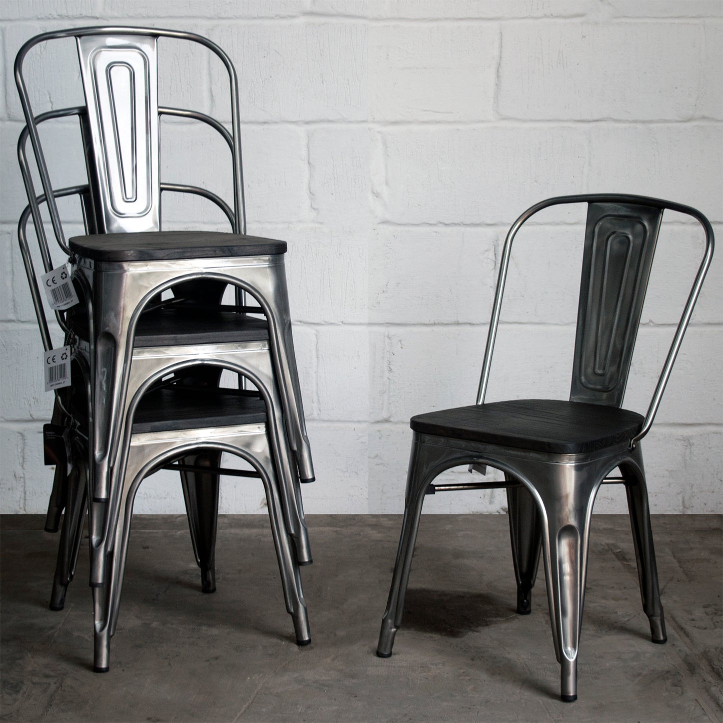 Roma Chair - Steel