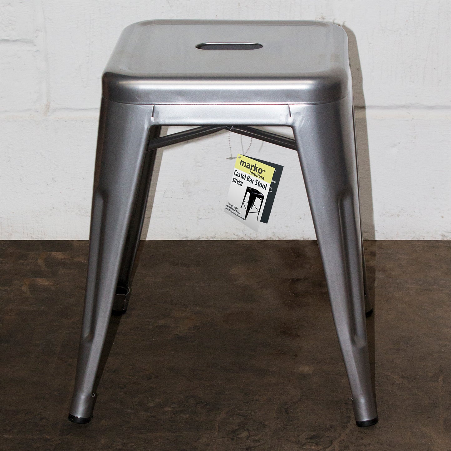 Castel Stool - Silver