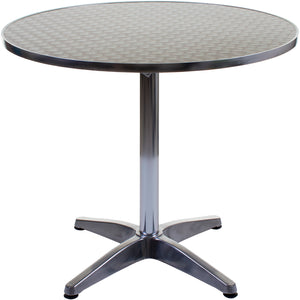 Jacmel Round Chrome Table