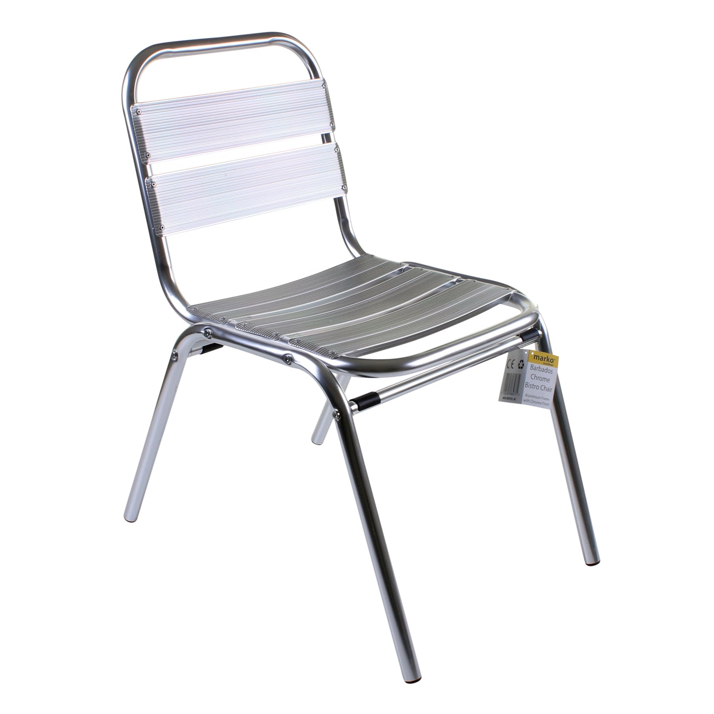 Barbados Chrome Bistro Chair