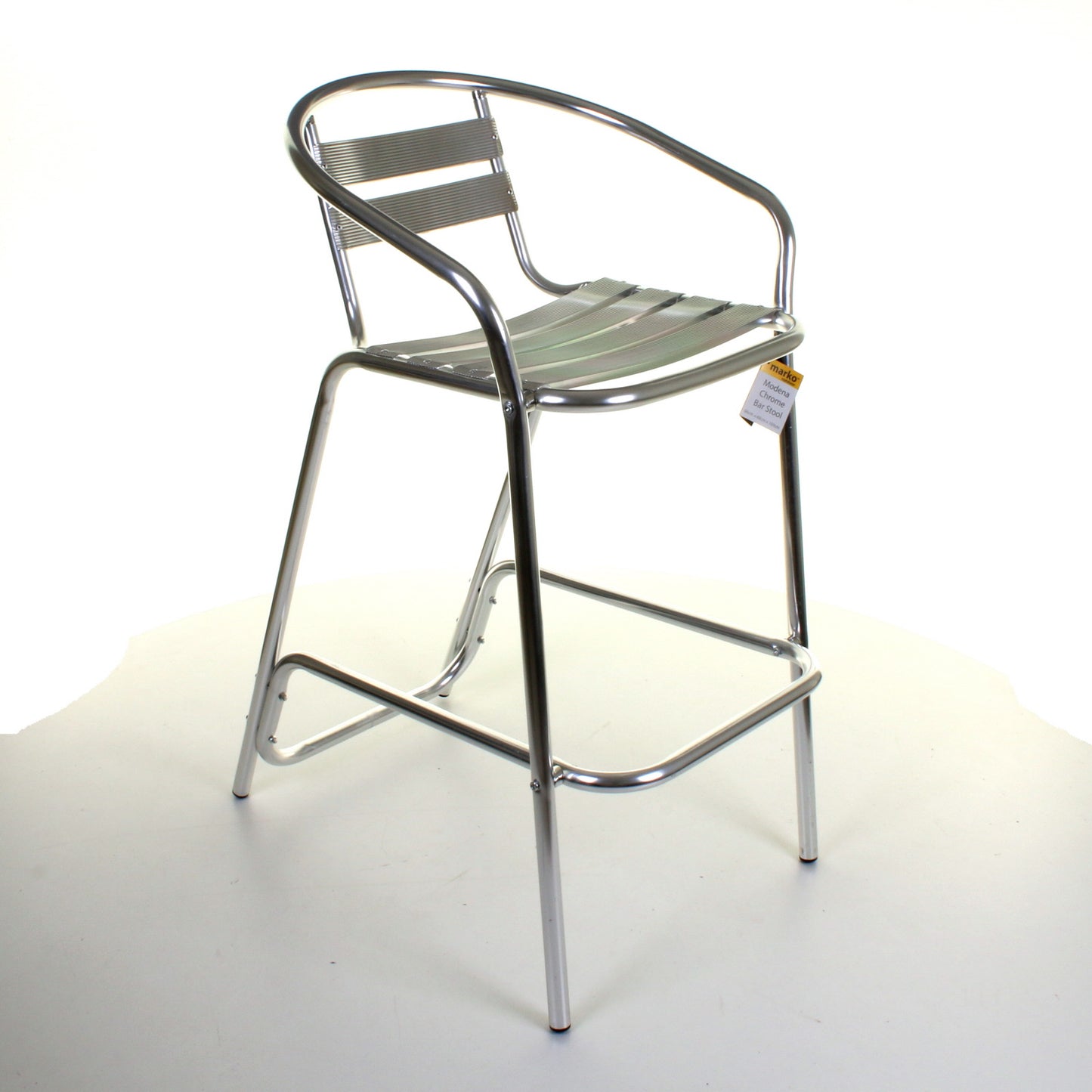 Modena Chrome Bar Stool