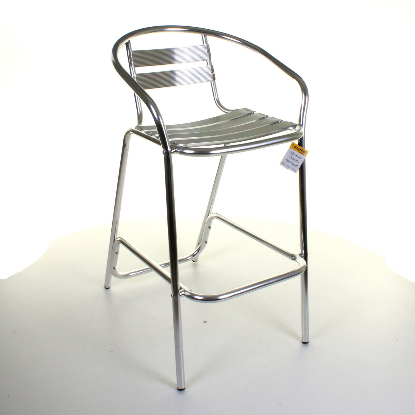 Modena Chrome Bar Stool