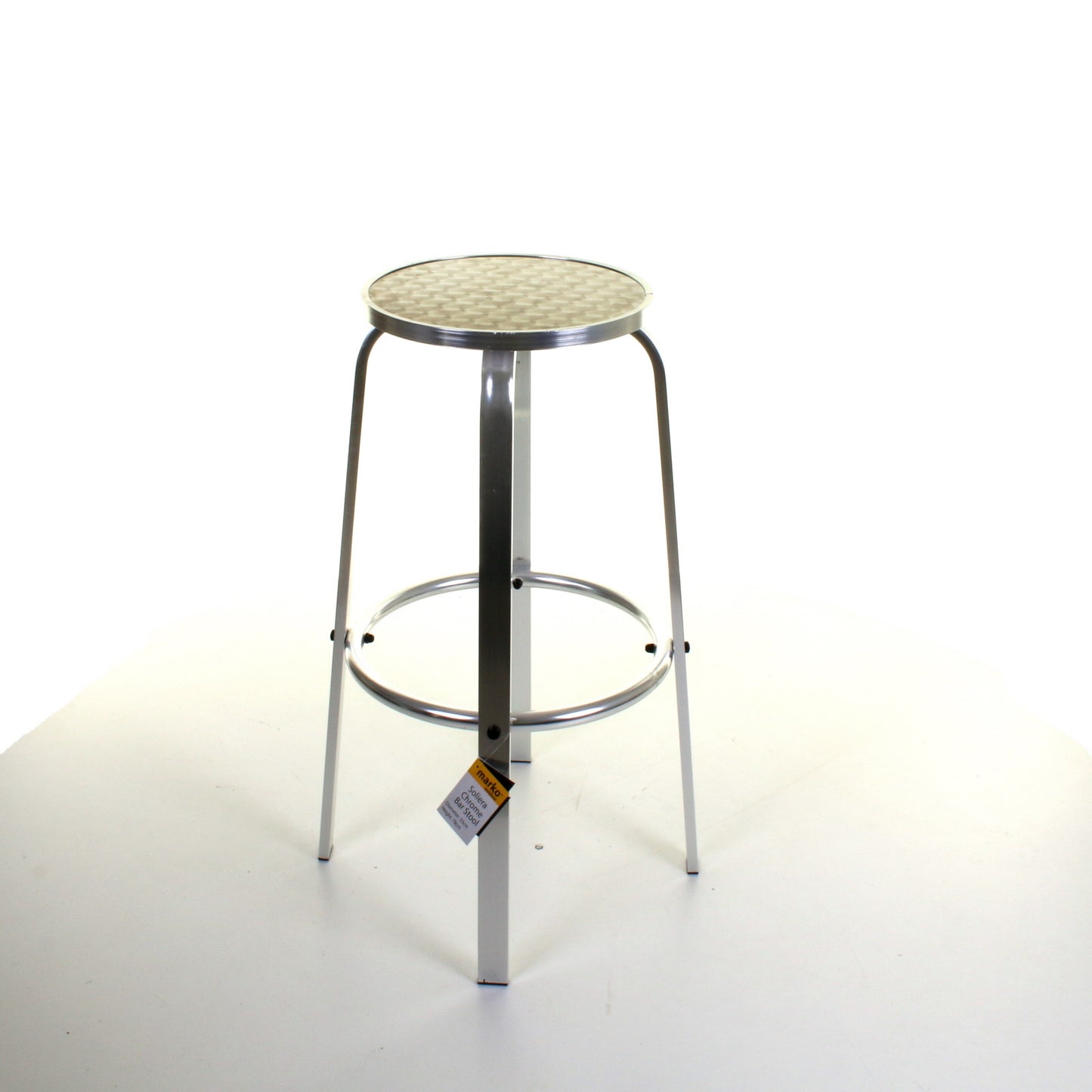 Chrome Bistro Soliera Stool