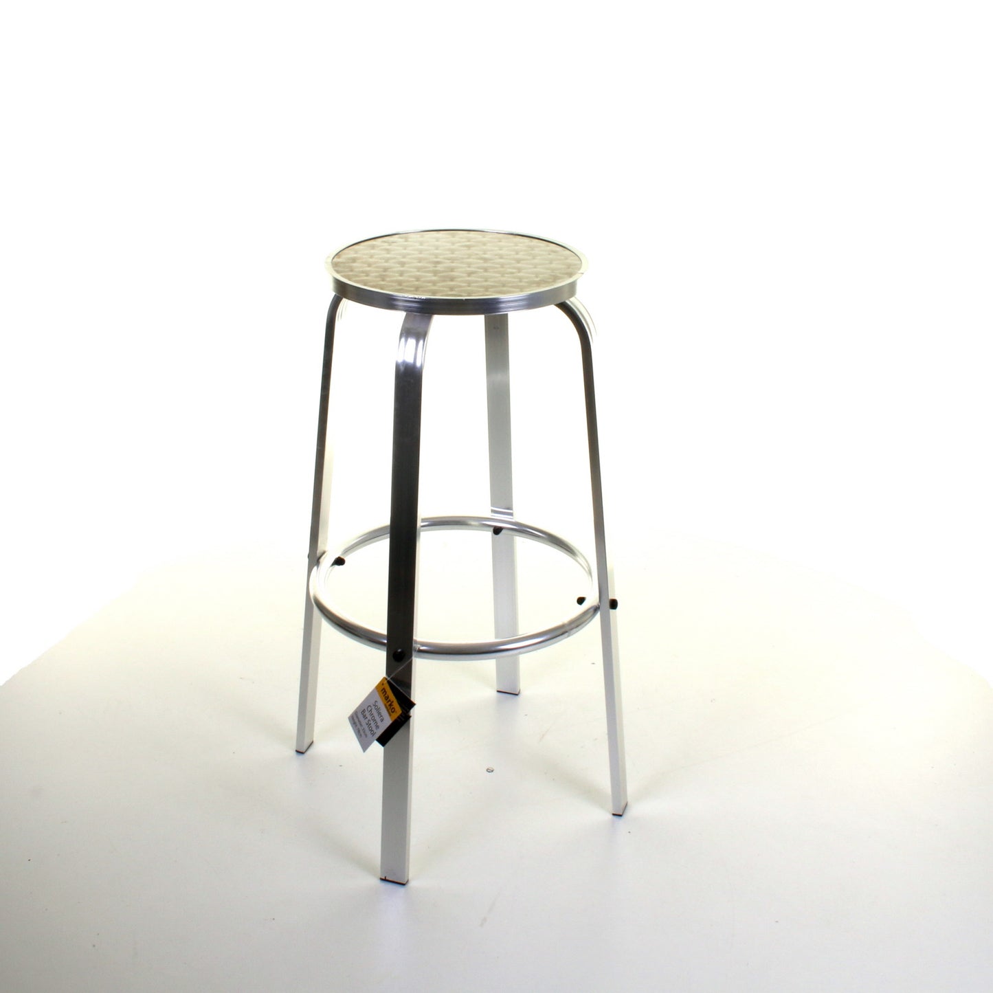 Chrome Bistro Soliera Stool