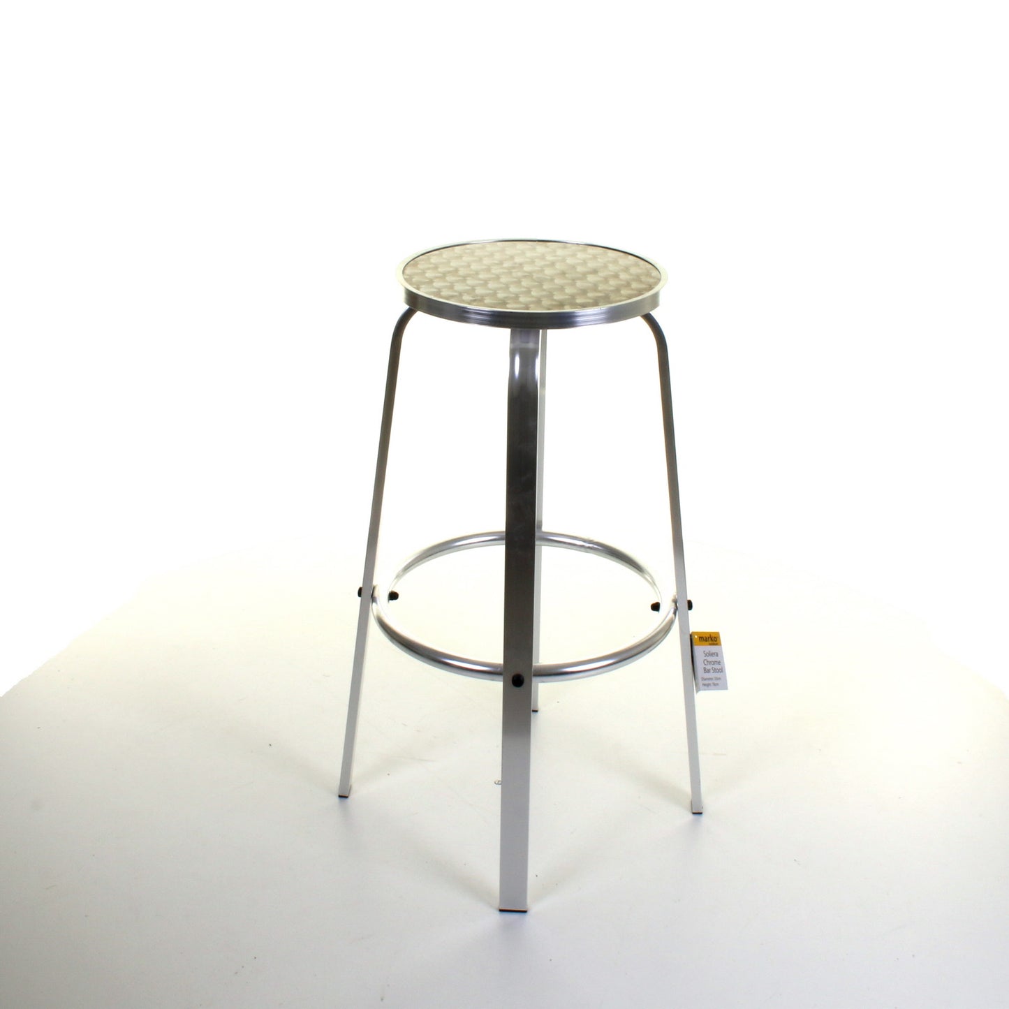 Chrome Bistro Soliera Stool