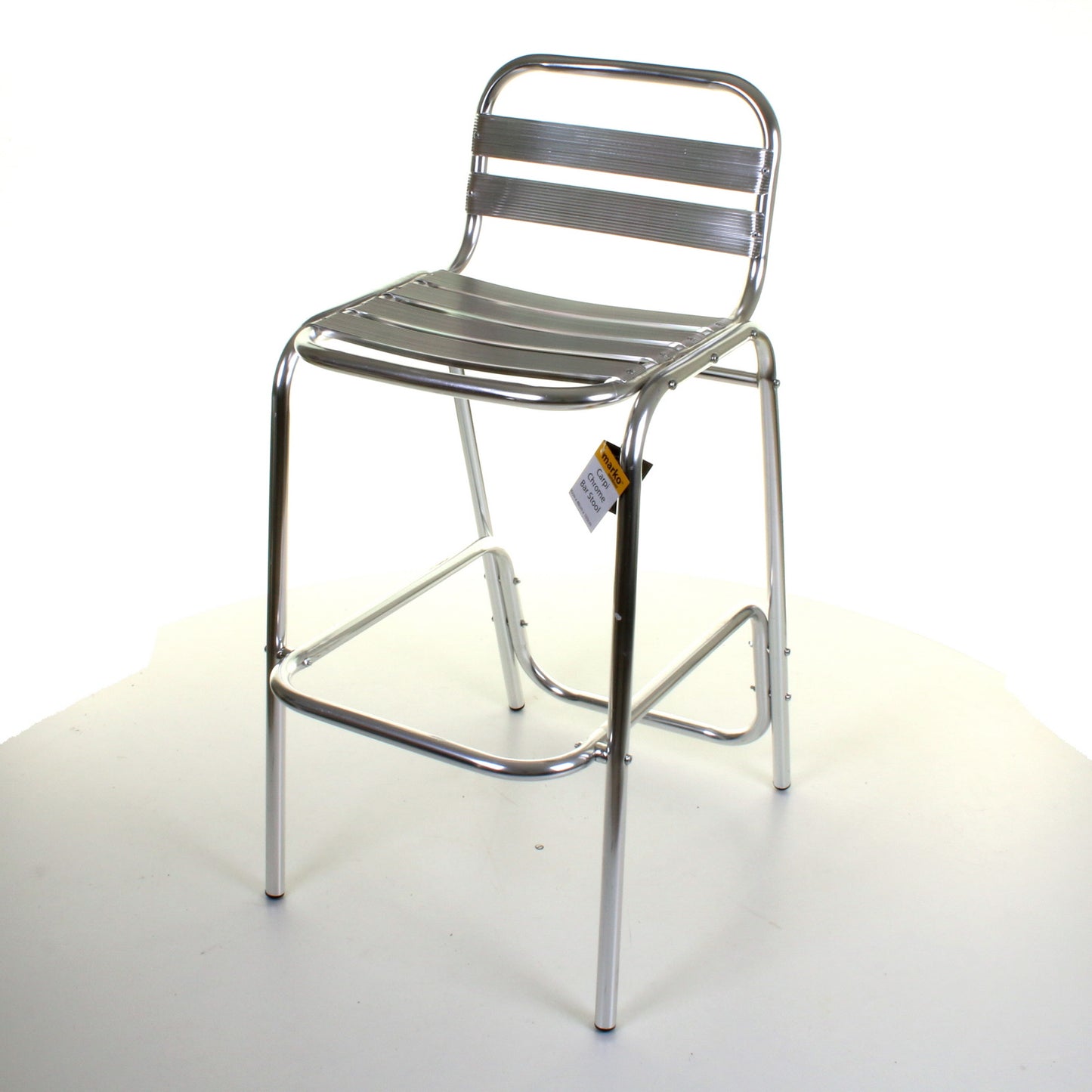 Carpi Chrome Bar Stool