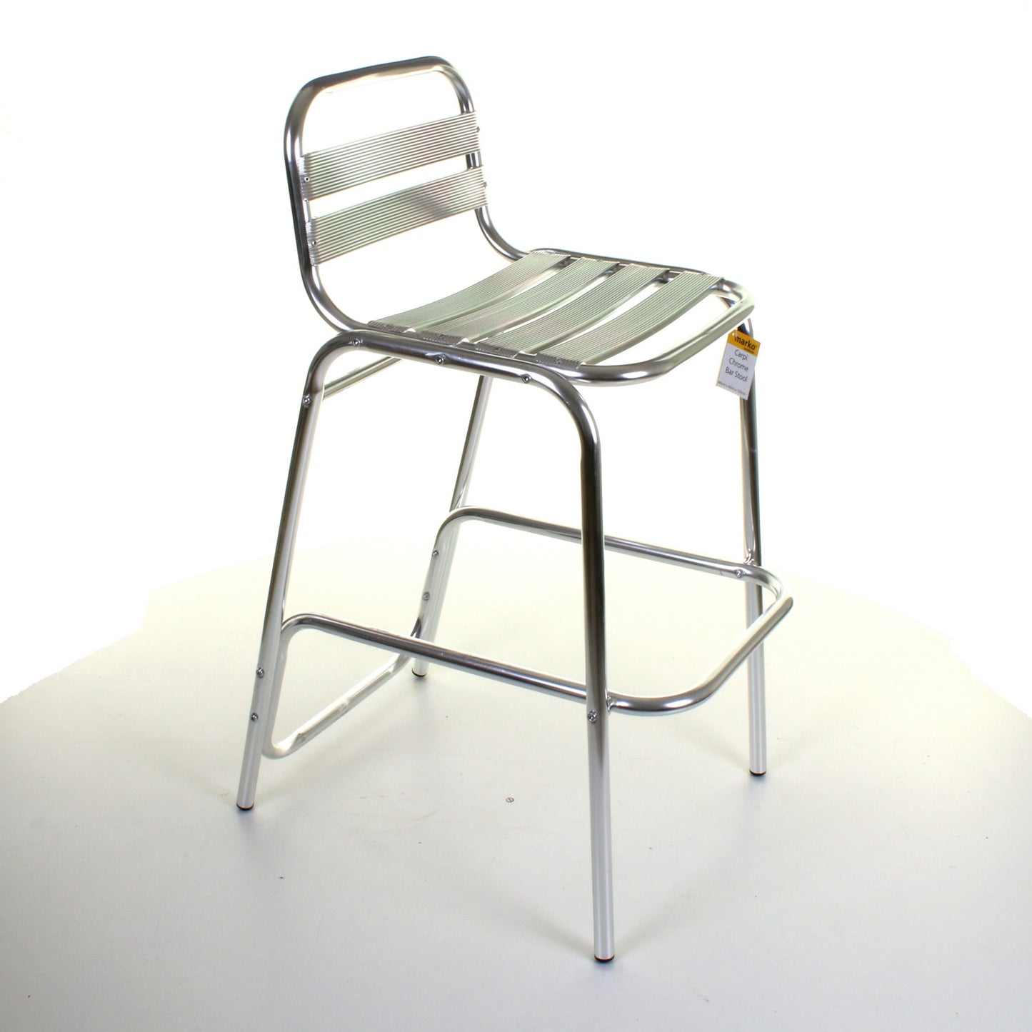 Carpi Chrome Bar Stool