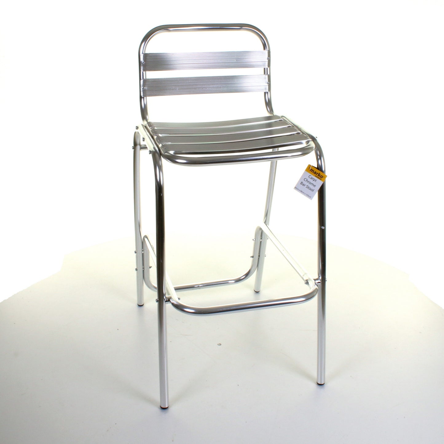 Carpi Chrome Bar Stool