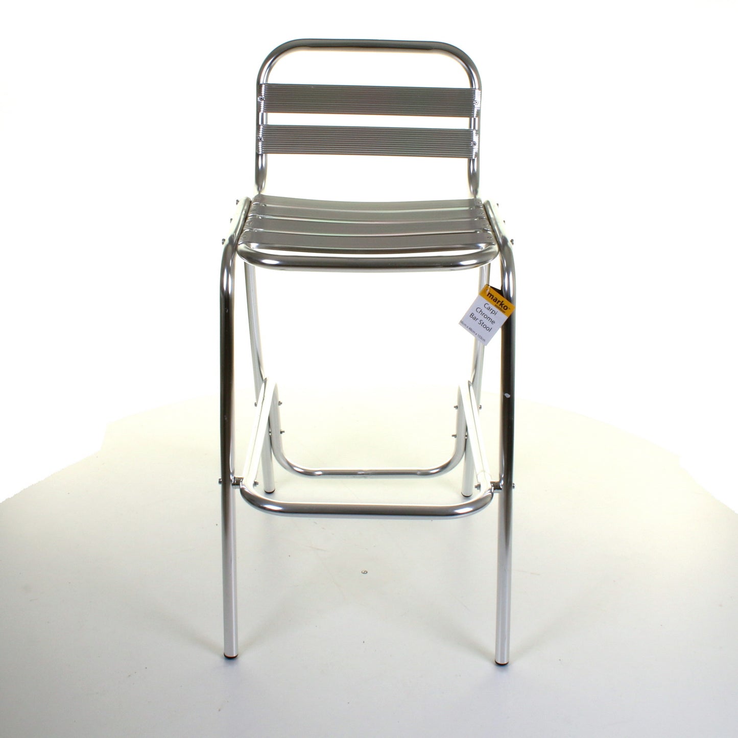Carpi Chrome Bar Stool