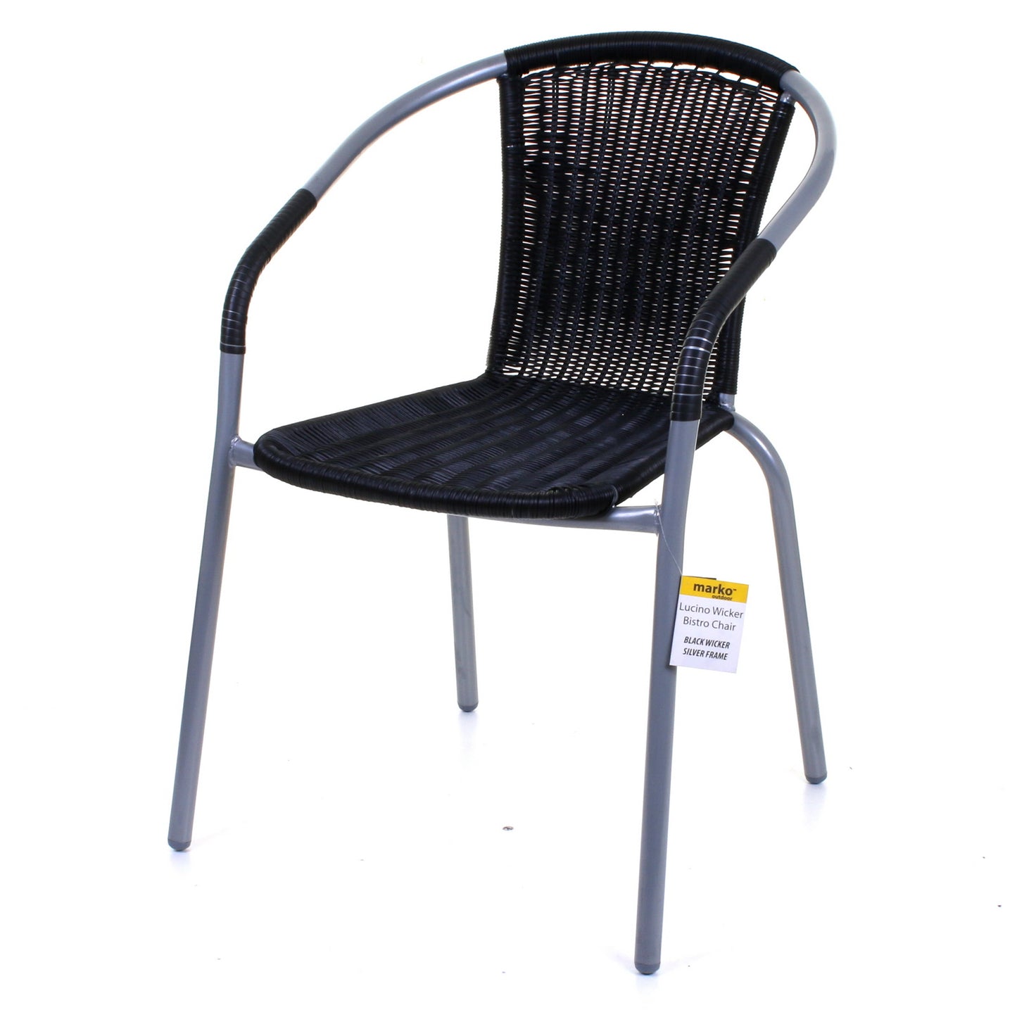 Lucino Wicker Bistro Chair