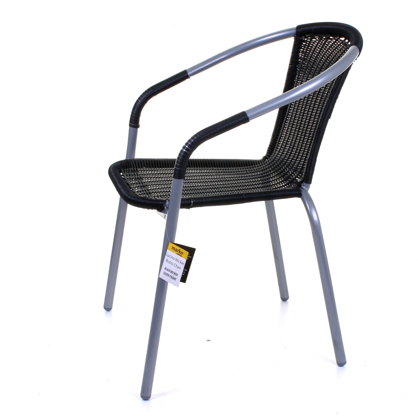 Lucino Wicker Bistro Chair