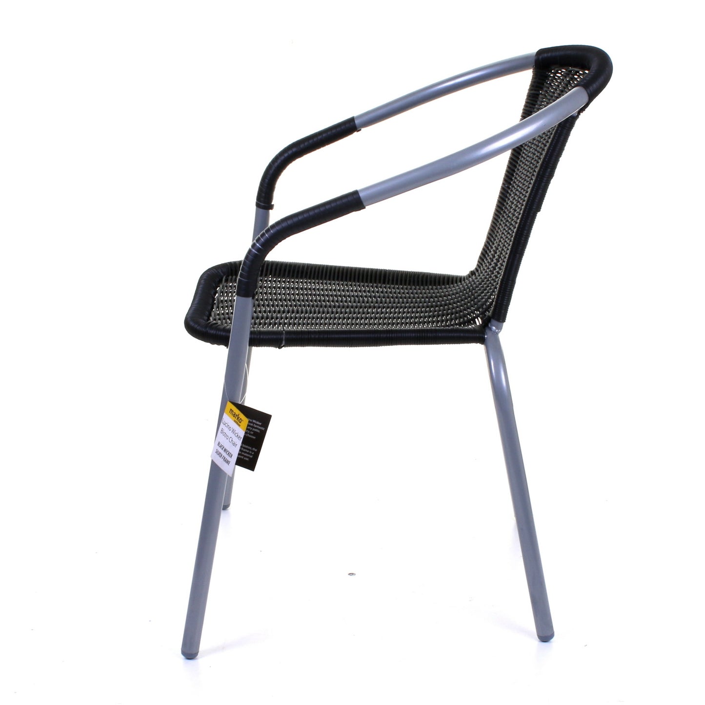Lucino Wicker Bistro Chair