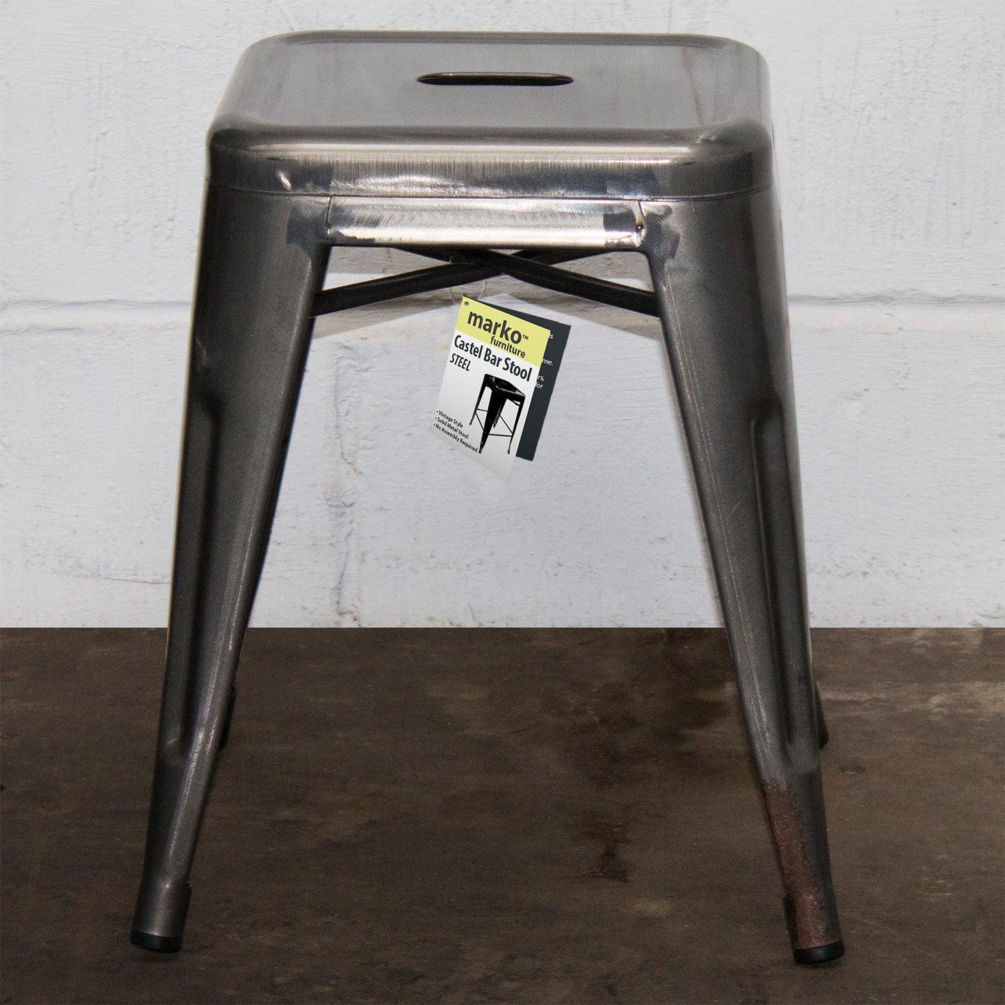 Castel Stool - Steel